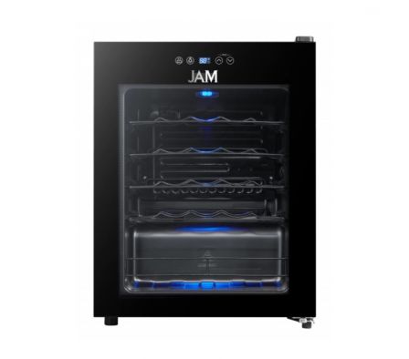 ENFRIADOR DE VINO JAM EV-66GE P/ 24 BOTELLAS 66LTS 5° A 18°C