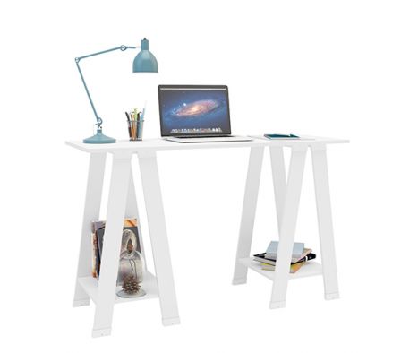 ESCRITORIO POLITORNO DELTA 170383 BLANCO