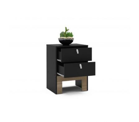 CAJONERA MACAU POLITORNO 180641 NEGRO / CASTAÑO