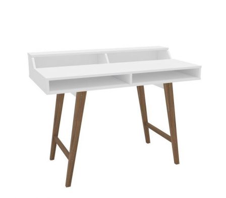 ESCRITORIO POLITORNO HANNOVER BLANCO 170036 4 NICHOS