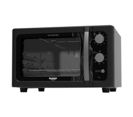 HORNO ELECTRICO DAKO SUPREME 44 L NEGRO