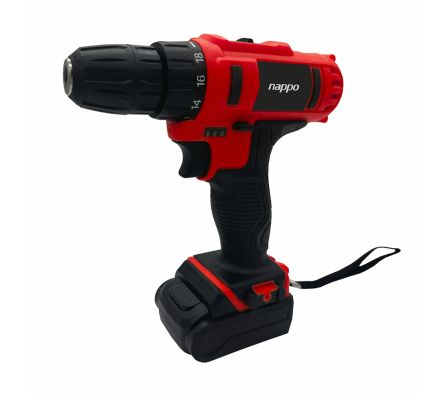 KIT TALADRO INALÁMBRICO NAPPO CON  CEPILLOS NHK-184