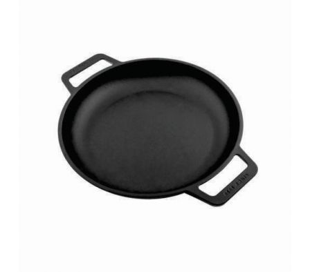 SARTEN REDONDA VICTORIA DOBLE ASA PRECURADA 25CM Ref:7044