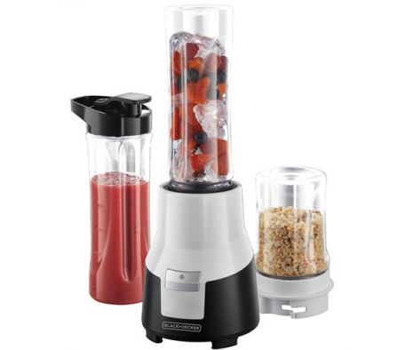 LICUADORA PERSONAL FUSION BLADE B+D MOD:PB22340-CL 250W C/ ACCESORIOS