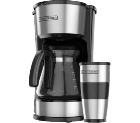 CAFETERA B+D CM0755S-CL 4 EN 1 DE 5 TAZAS