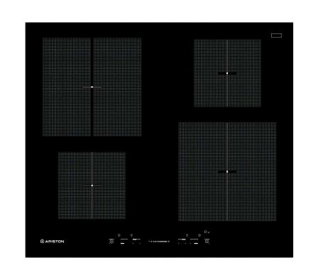 ANAFE INDUCCION ARISTON NIA640B 4HOR VITROCERAMICO TOUCH