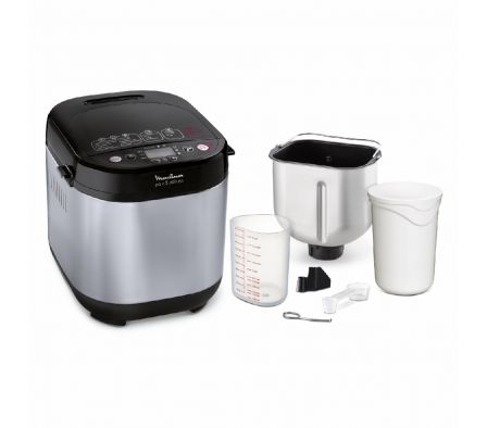 MAQUINA DE PAN MOULINEX OW240E30 INOX 20 PROG. 1K 720W