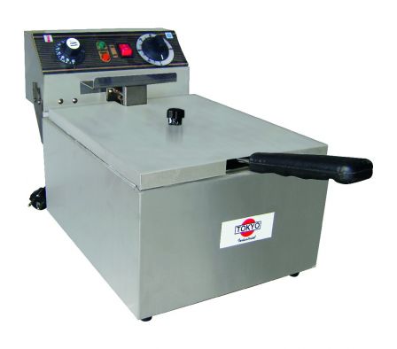 FREIDORA TOKYO IND MOD LR-EF-101B TACHO RECTANGULAR 5LTS 3000W 220V