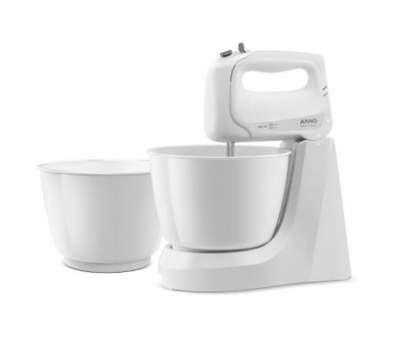 BATIDORA MINI CHEF ARNO H10 4V 2 BOWLS BLANCO 220V
