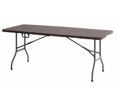 MESA RECTANGULAR UNIQUE MARRÓN 180 MPRR180