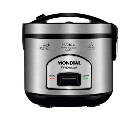 OLLA ELECTRICA DE ARROZ MONDIAL  PRATIC RICE 6i PREMIUM PE-43-6X