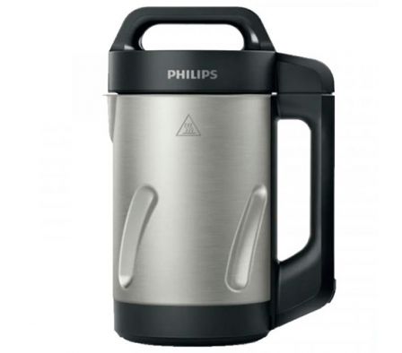 SOUP MAKER PHILIPS HR2203/80 JAR INOX 1/2L 4RACION 5PROG LICUA MANUAL 1000W220V