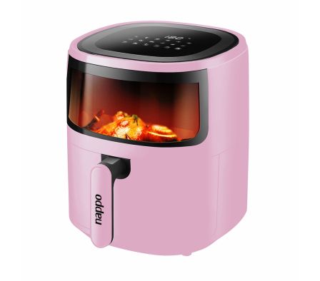 FREIDORA DIGITAL NAPPO SIN ACEITE VISION 5,7L NEF-129 ROSA