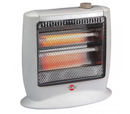 ESTUFA TOKYO HALOGENA CON INFRARROJOS MODELO SOLIS