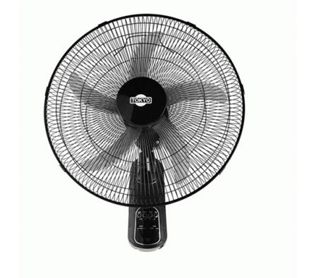 VENTILADOR TOKYO DE PARED 18 TOP18C C/CONTROL 5ASPAS ABS 3VEL 1300RPM