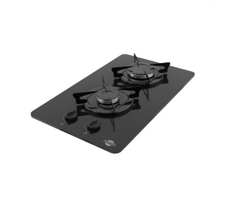 ANAFE TOKYO A GAS COOK 2 HORNALLAS VIDRIO TEMPLADO C/ENCENDIDO